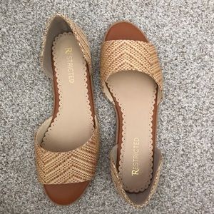 New Restricted Harbor Raffia 9W shoes